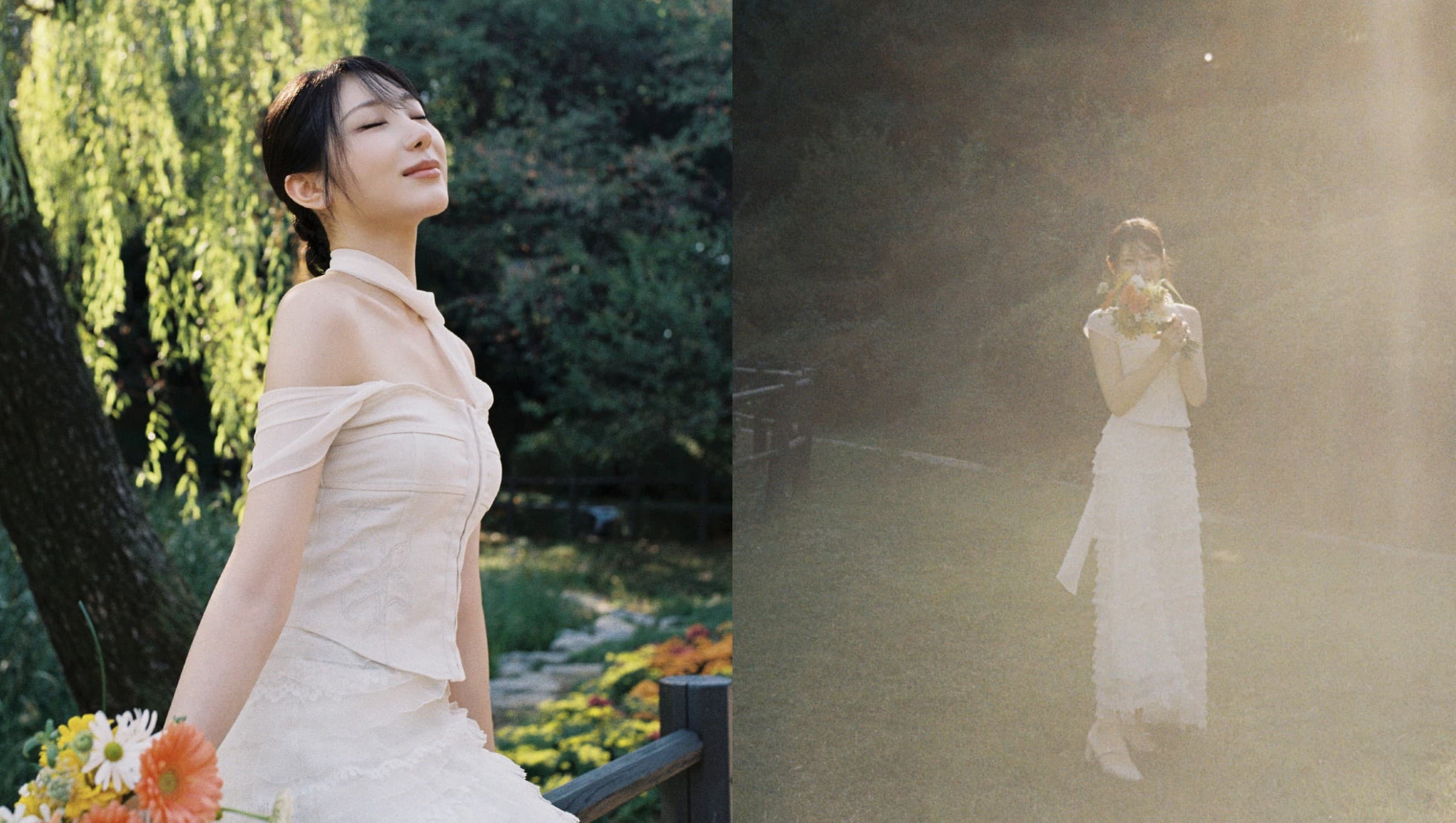 李彩演慶祝Solo出道四週年 公開庭園唯美寫真