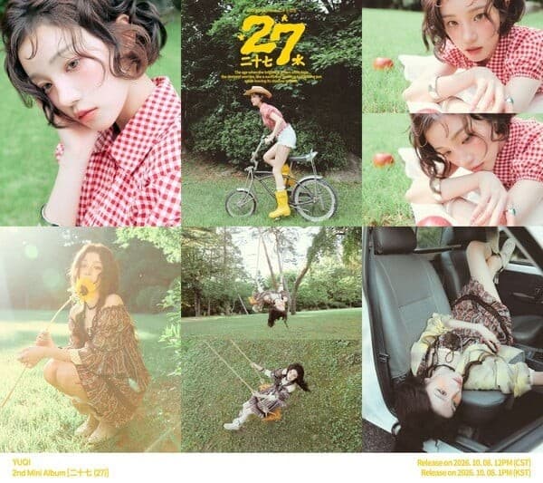 i-dle雨琦公開《27》第二波概念照 角色限定店同步開幕