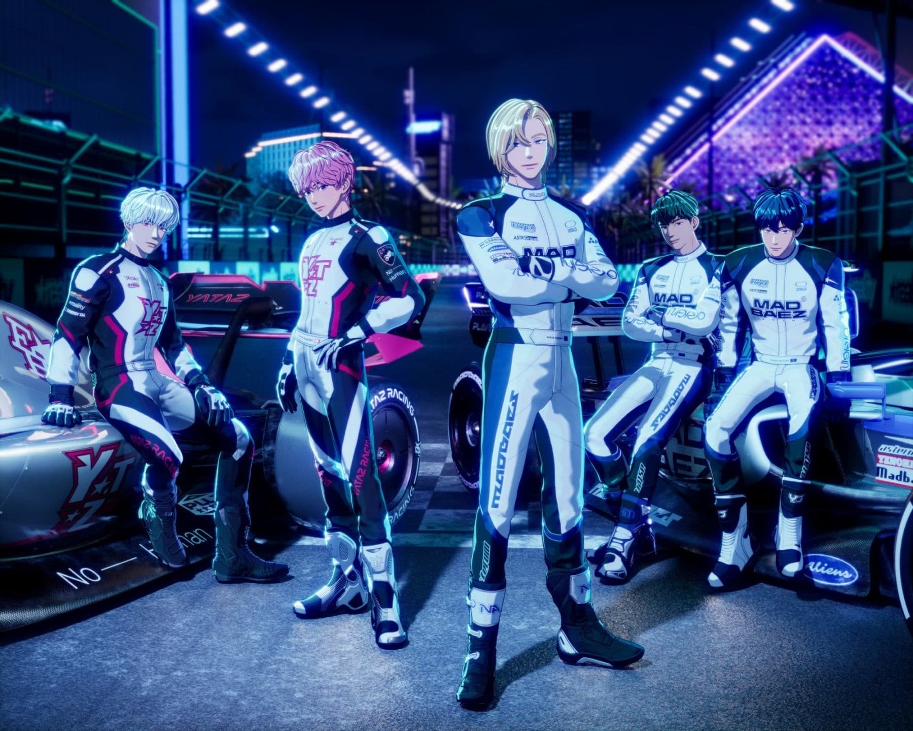 PLAVE 以動感十足的《HYPERDRIVE》賽車概念換上賽車服