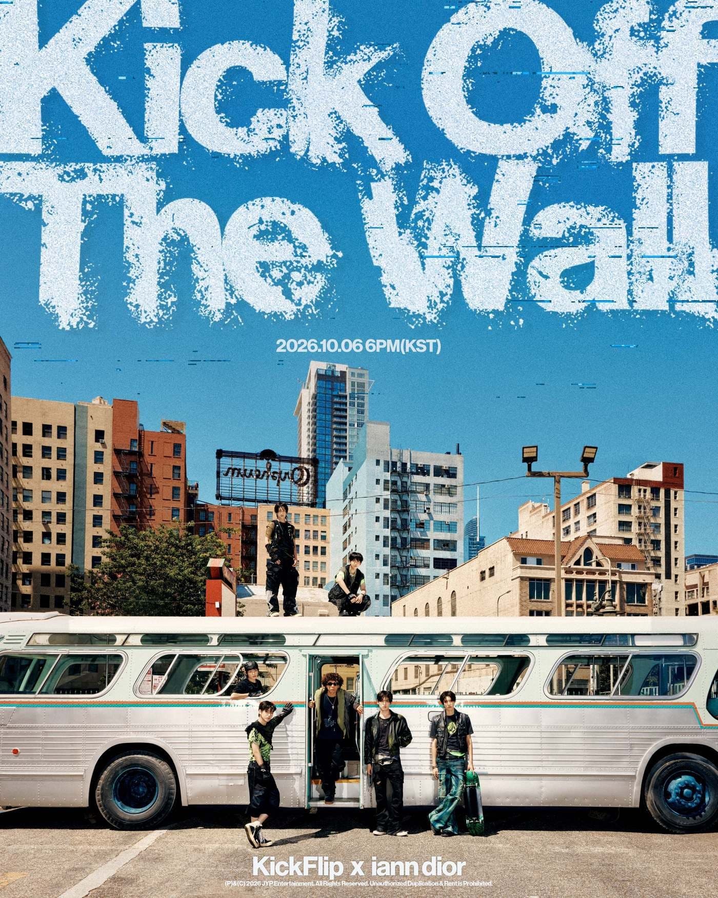 KickFlip 聯手 iann dior 公開《Kick Off The Wall》MV 預告