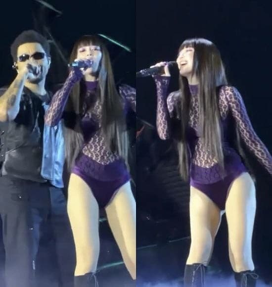 BLACKPINK Jennie 現身高陽演唱會 與 The Weeknd 合唱《One Of The Girls》