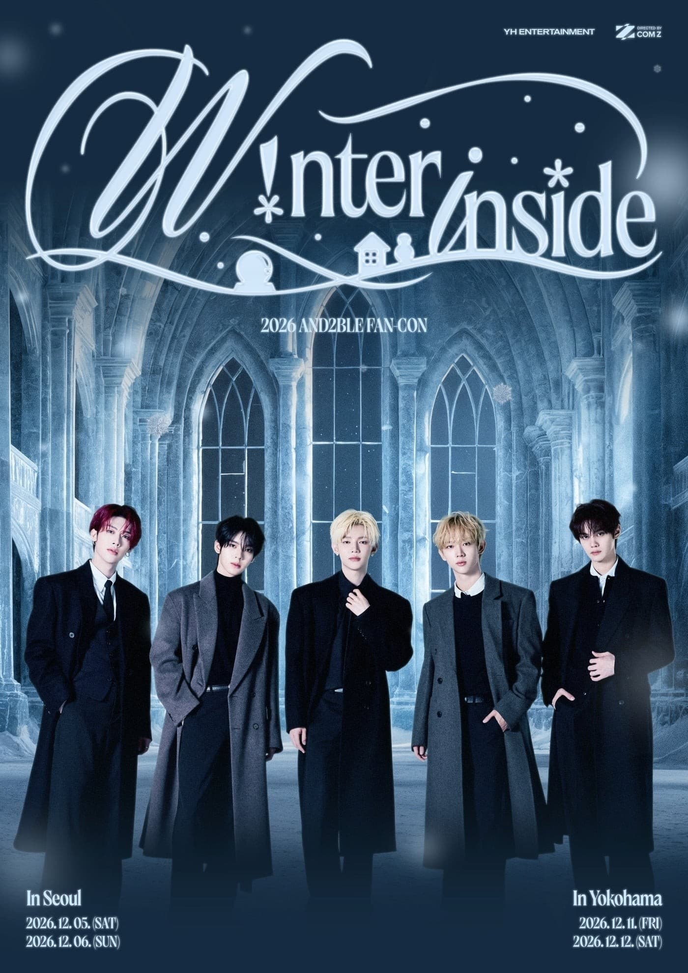 AND2BLE 將於12月在首爾及橫濱舉行粉絲演唱會《W!nter inside》