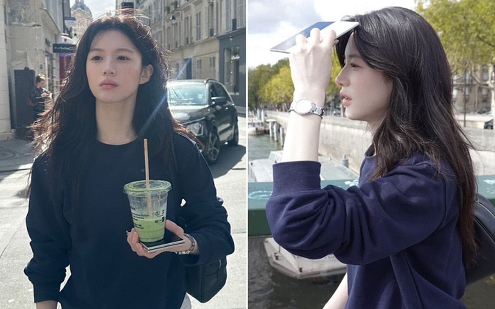 女演員高允貞以巴黎隨性照片迷倒粉絲